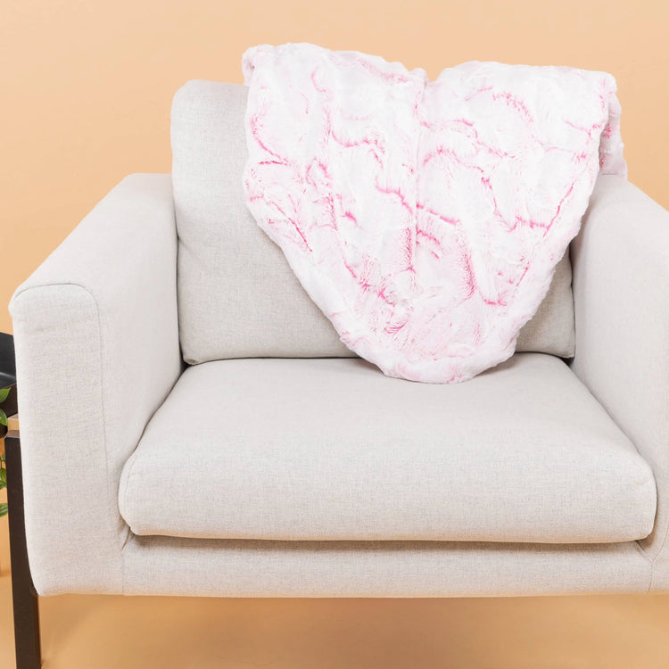 Frosted Pink Luxury Blanket
